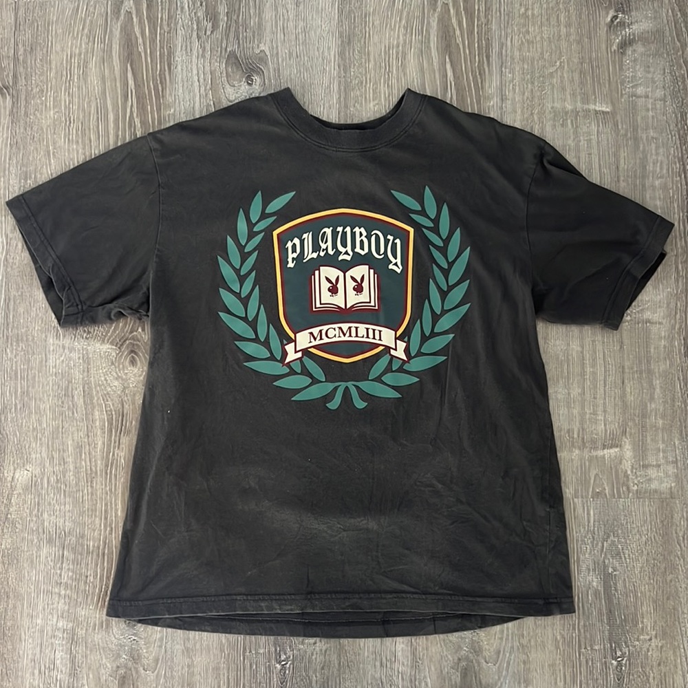 Playboy varsity tee